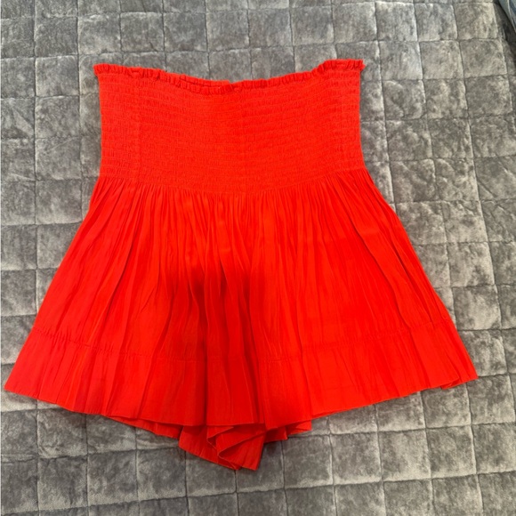 Red Women's KOCH High-Waisted Skort